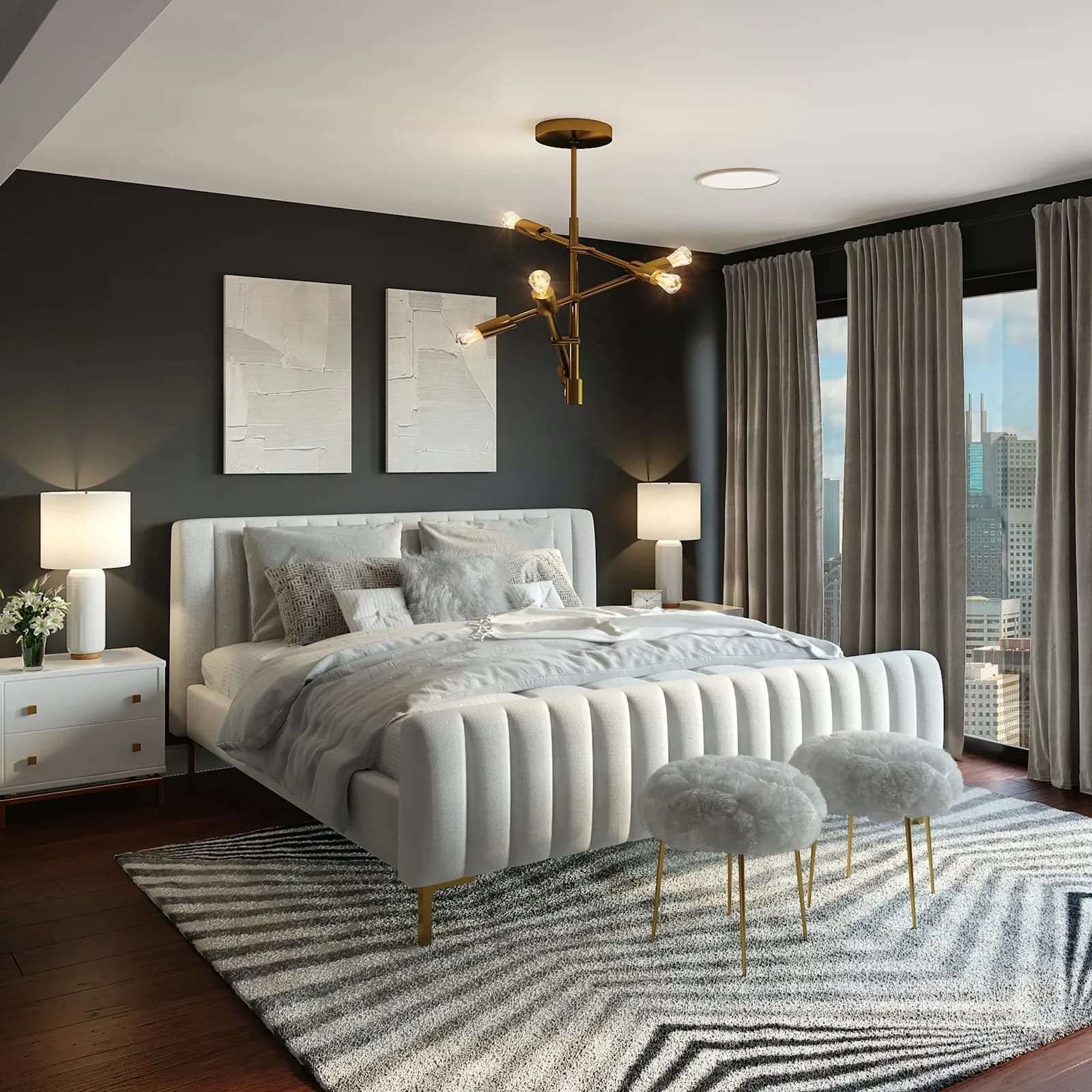Gorden Minimalis Linen